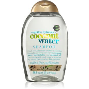 OGX Coconut Water könnyű hidratáló sampon száraz hajra 385 ml