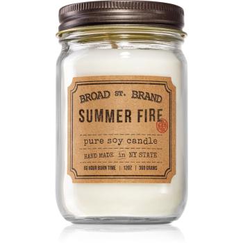KOBO Broad St. Brand Summer Fire illatos gyertya (Apothecary) 360 g