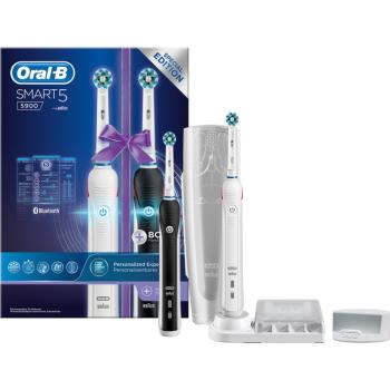 Oral B Smart 5 5900 DUO D601.525.5HXP elektromos fogkefe + tartalék tartó