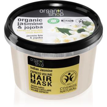 Organic Shop Organic Jasmine & Jojoba haj maszk dús hatásért 250 ml