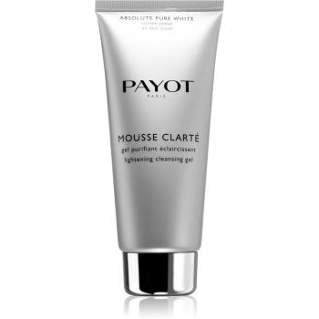 Payot Absolute Pure White Mousse Clarté tisztító gél az arcbőrre a pigment foltok ellen 200 ml
