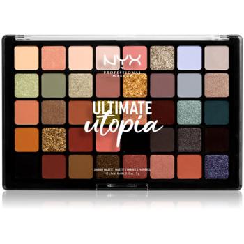 NYX Professional Makeup Ultimate Utopia szemhéjfesték paletta 40 x 1 g