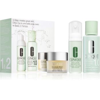 Clinique 3 Steps Introduction Kit Extra Gentle kozmetika szett XIII. hölgyeknek