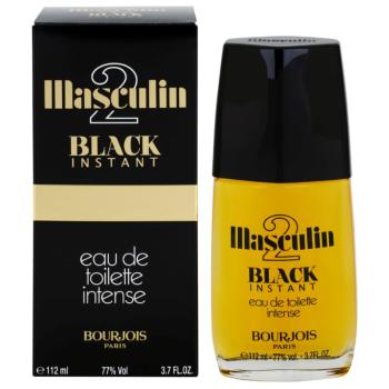 Bourjois Masculin Black Instant Eau de Toilette uraknak 112 ml