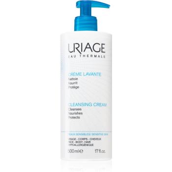 Uriage Hygiène Cleansing Cream tápláló tisztító krém testre és arcra 500 ml