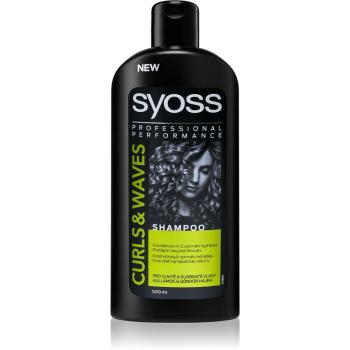 Syoss Curl Me hidratáló sampon hullámos és göndör hajra 500 ml