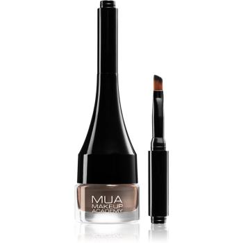 MUA Makeup Academy Brow Define szemöldökzselé árnyalat Dark Brown