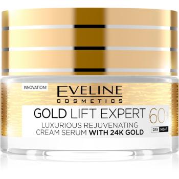 Eveline Cosmetics Gold Lift Expert nappali és éjszakai krém 60+ fiatalító hatással 50 ml
