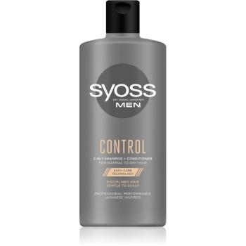 Syoss Men Control sampon és kondicionáló 2 in1 uraknak 440 ml