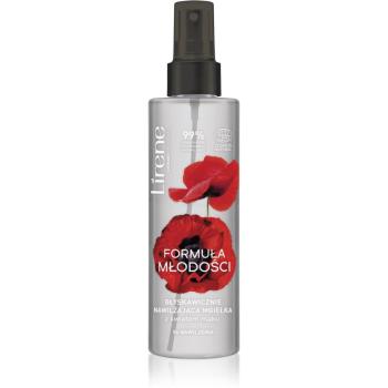 Lirene Youthful Formula Red Poppy Frissítő permet a bőr hidratálásáért és feszességéért 100 ml