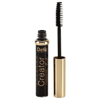 Delia Cosmetics Creator szemöldökzselé 4 in 1 árnyalat Black 7 ml
