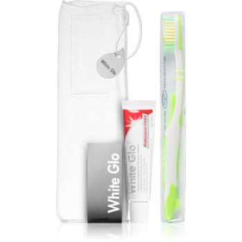 White Glo Travel Kit utazási készlet Green (a fogakra)