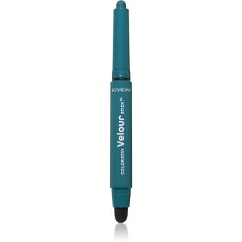 Revlon Cosmetics ColorStay™ Velour szemhéjfesték ceruza applikátorral árnyalat Peacock 3.2 g