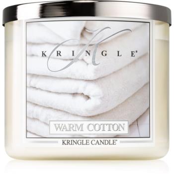 Kringle Candle Warm Cotton illatos gyertya I. 411 g