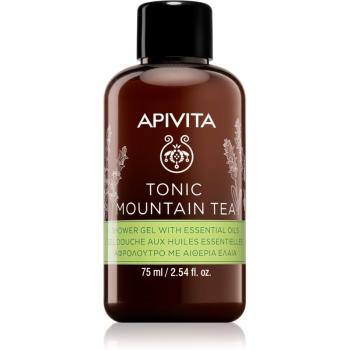 Apivita Tonic Mountain Tea tonizáló tusfürdő gél 75 ml