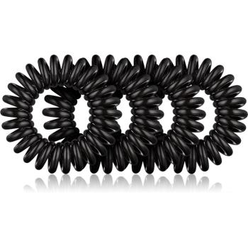 BrushArt Hair Hair Rings hajgumik 4 db Black 4 db