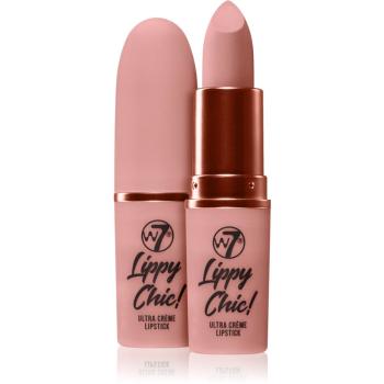 W7 Cosmetics Lippy Chick krémes rúzs árnyalat Banter 3.5 g