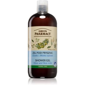 Green Pharmacy Body Care Olive & Rice Milk tusfürdő gél 500 ml