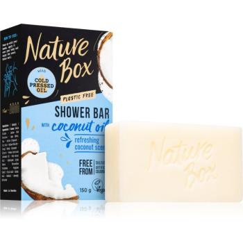 Nature Box Shower Bar Coconut Oil tisztító kemény szappan 150 g