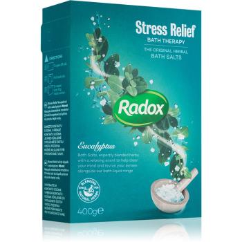 Radox Stress Relief relaxáló fürdősó Eucalyptus 400 g