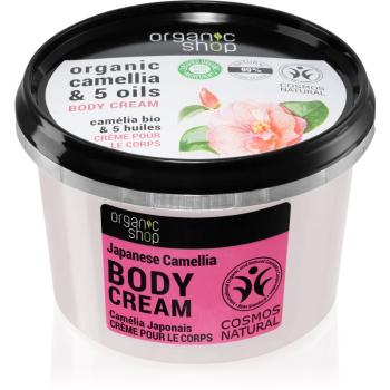 Organic Shop Organic Camellia & 5 Oils ápoló testkrém 250 ml