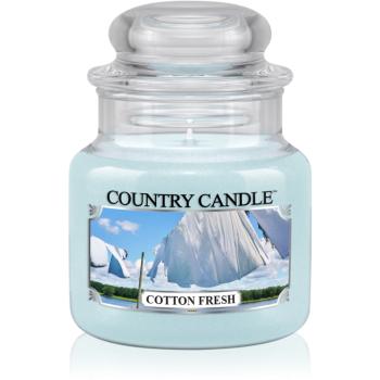 Country Candle Cotton Fresh illatos gyertya 104 g
