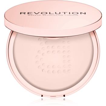 Makeup Revolution Conceal & Fix átlátszó könnyed púder vízálló árnyalat Light Pink 13 g