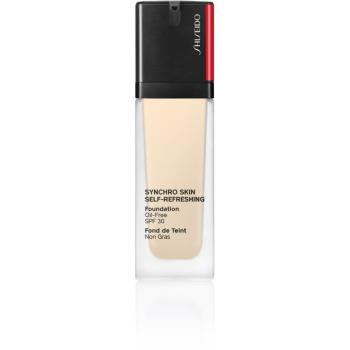 Shiseido Synchro Skin Self-Refreshing Foundation hosszan tartó make-up SPF 30 árnyalat 110 Alabaster 30 ml