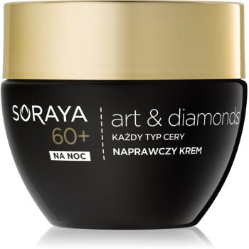 Soraya Art & Diamonds regeneráló éjszakai krém a bőrsejtek megújulásáért 60+ 50 ml
