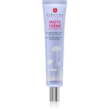 Erborian Matte Crème bőrélénkítő mattító krém egységesíti a bőrszín tónusait 45 ml