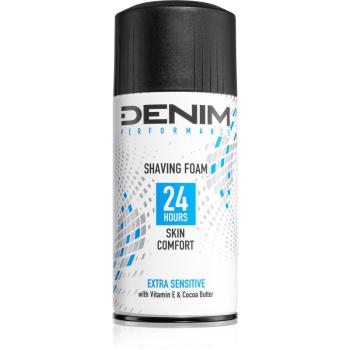 Denim Performance Extra Sensitive borotválkozási hab uraknak 300 ml