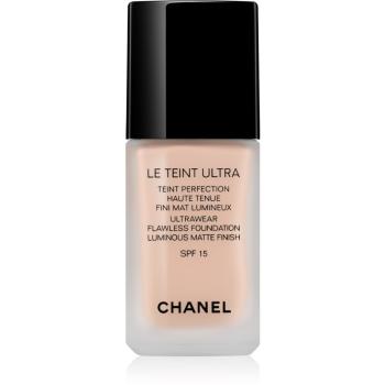 Chanel Le Teint Ultra tartós matt make-up SPF 15 árnyalat 20 Beige 30 ml