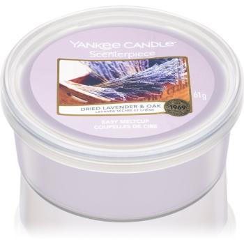Yankee Candle Dried Lavender & Oak elektromos aromalámpa viasz 61 g