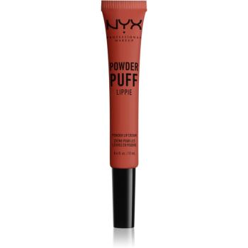 NYX Professional Makeup Powder Puff Lippie matt ajakrúzs párnázott applikátorral árnyalat 13 Teacher's Pet 12 ml