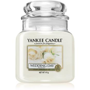 Yankee Candle Wedding Day illatos gyertya Classic közepes méret 411 g