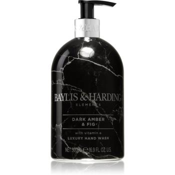 Baylis & Harding Elements Dark Amber & Fig folyékony szappan 500 ml