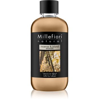 Millefiori Natural Incense & Blond Woods aroma diffúzor töltelék 250 ml