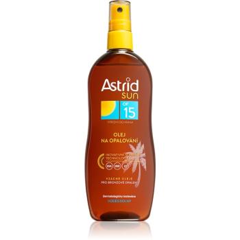 Astrid Sun napozó olaj spray -ben SPF 15 200 ml