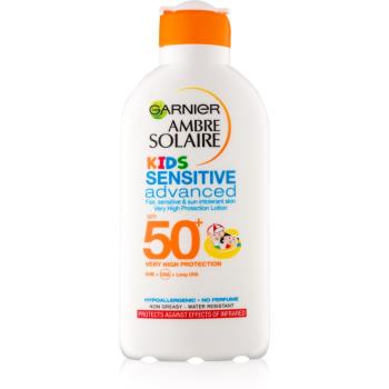 Garnier Ambre Solaire Resisto Kids napvédő tej gyermekeknek SPF 50+ 200 ml