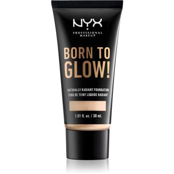 NYX Professional Makeup Born To Glow élénkítő folyékony make-up árnyalat 1.5. Fair 30 ml