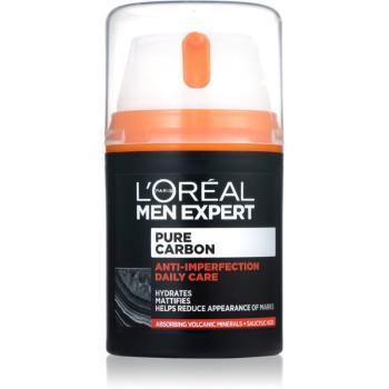 L’Oréal Paris Men Expert Pure Carbon nappali hidratáló krém a bőr tökéletlenségei ellen 50 g