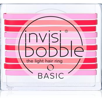 invisibobble Basic vékony hajgumik Jelly Twist 10 db