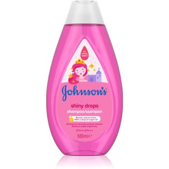 Johnson's® Shiny Drops finom állagú sampon gyermekeknek 500 ml