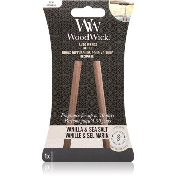 Woodwick Vanilla & Sea Salt illat autóba utántöltő