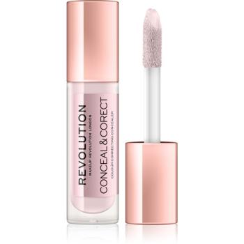 Makeup Revolution Conceal & Correct folyékony korrektor árnyalat Lavender 4 g