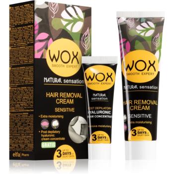 WOX Natural Sensation szőrtelenítő krém az érzékeny bőrre 100 ml