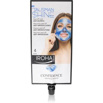 Iroha Talisman Shine Confidence lehúzható maszk a bőr tökéletlenségei ellen 25 ml