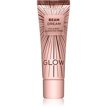 Makeup Revolution Glow Beam Dream élénkítő sminkalap a make - up alá 18 ml