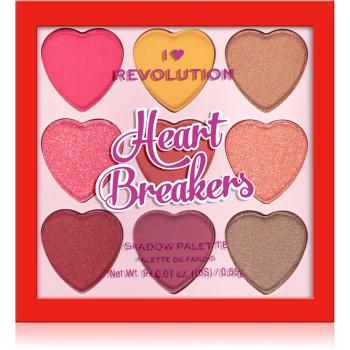 I Heart Revolution Heartbreakers szemhéjfesték paletta árnyalat Courage 4.95 g
