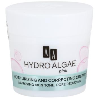 AA Cosmetics Hydro Algae Pink bőrszín egységesítő krém hidratálja a bőrt és minimalizálja a pórusokat 50 ml
